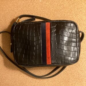 Clare V vintage croc bag